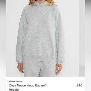 Aritzia:COZY FLEECE MEGA RAGLAN HOODIE